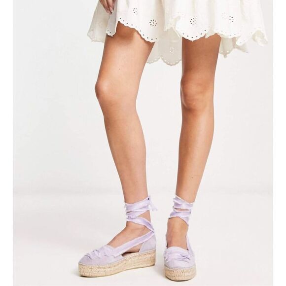 New Free  People Destino Espadrille Platforms Size 39 - Picture 4 of 16